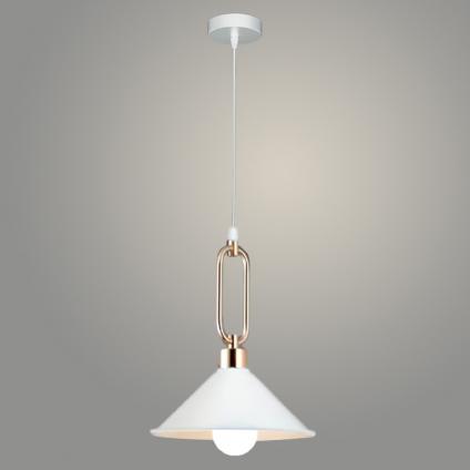 Подвес 3205/1HQ WT+WT+GD белый/белый/золото 1х40W E27 d260 h350, TXN22